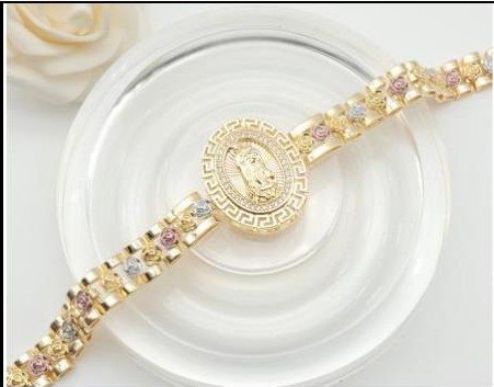 Pulsera Latón Oro 18K - Medida:19CM PBR2906680