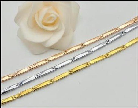 Pulsera Acero inoxidable Oro 18K - Medida:18 CM PBR3006568
