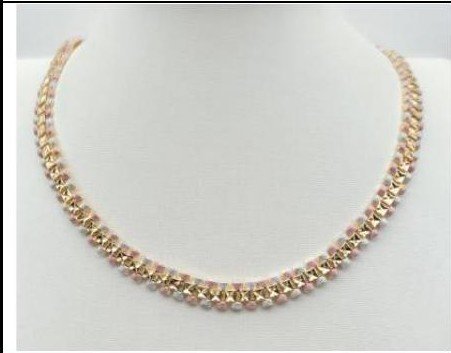Collar Latón 3 Colores - Medida:1 CM*48 CM PBR4506514