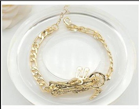 Pulsera Latón Oro 18K - Medida:21CM PBR8506669