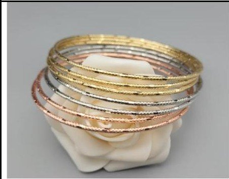 Pulsera Latón 3 Colores PBR8806232