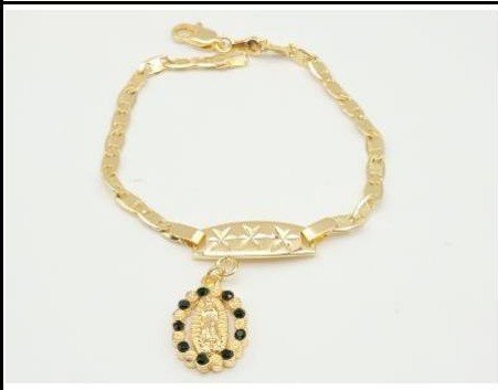 Pulsera Latón Oro 18K - Medida:18CM PBR9506579