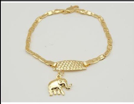 Pulsera Latón Oro 18K - Medida:18CM PBR9506583