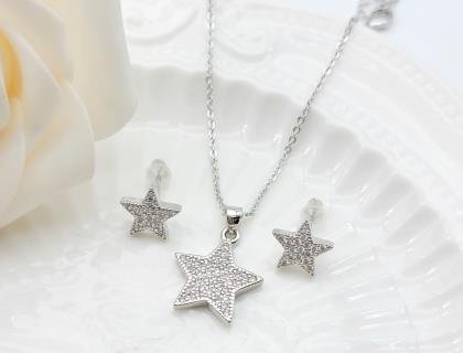 Conjunto Collar y Aretes YS2100424