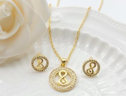 Conjunto Collar y Aretes YS2100435