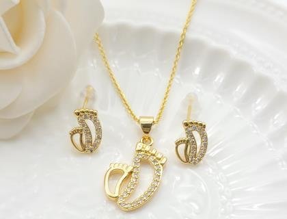 Conjunto Collar y Aretes YS2100438