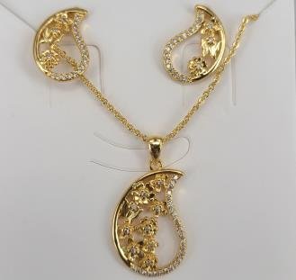 Conjunto Collar y Aretes YS2100439