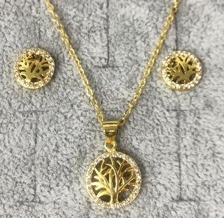 Conjunto Collar y Aretes YS212918187
