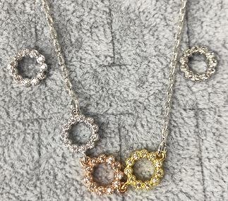 Conjunto Collar y Aretes YS212918200