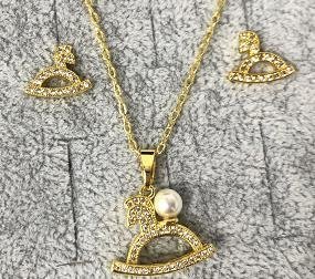 Conjunto Collar y Aretes YS212918216