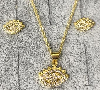 Conjunto Collar y Aretes YS212918229