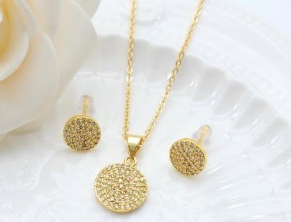Conjunto Collar y Aretes YS2300427 (grande)