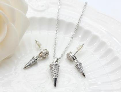 Conjunto Collar y Aretes YS2300428