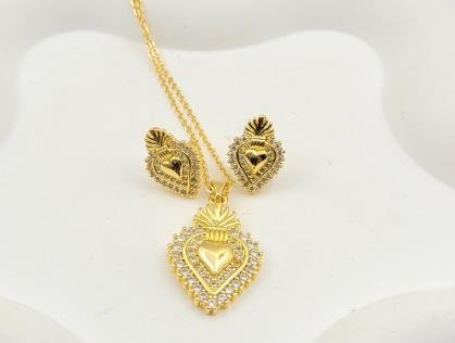 Conjunto Collar y Aretes YS2300447