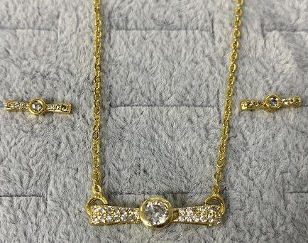 Conjunto Collar y Aretes YS233918252