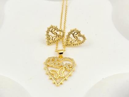 Conjunto Collar y Aretes YS2500450