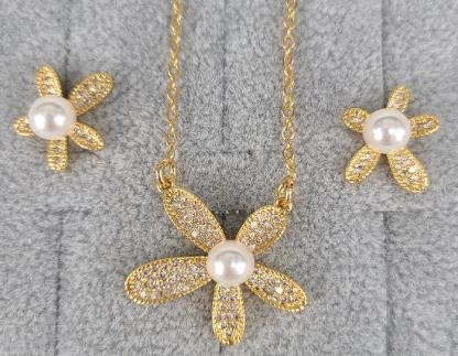 Conjunto Collar y Aretes YS265918296