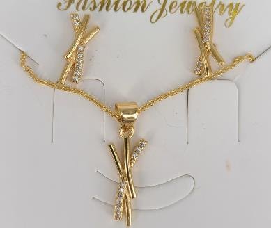 Conjunto Collar y Aretes YS2700410