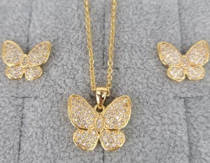 Conjunto Collar y Aretes YS270918303