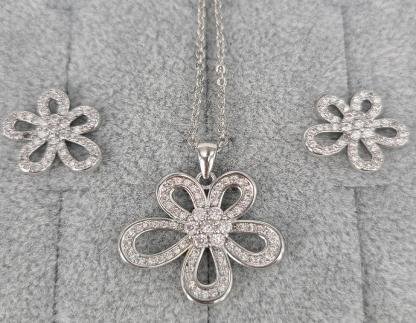 Conjunto Collar y Aretes YS270918308