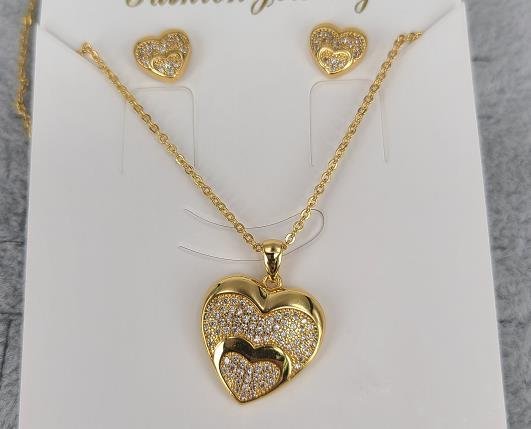 Conjunto Collar y Aretes YS2800387