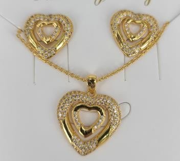 Conjunto Collar y Aretes YS2900404