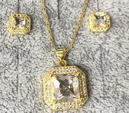 Conjunto Collar y Aretes YS300918123
