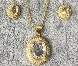 Conjunto Collar y Aretes YS300918125