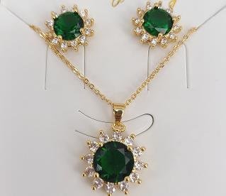 Conjunto Collar y Aretes YS3100324