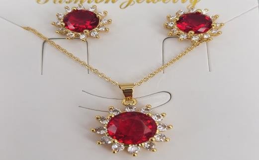 Conjunto Collar y Aretes YS3100326