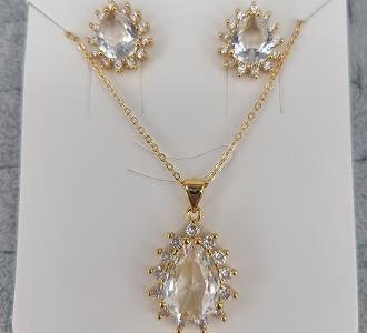 Conjunto Collar y Aretes YS3100355