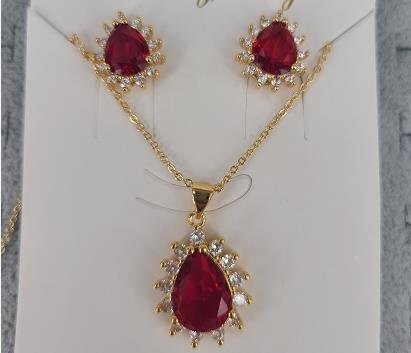 Conjunto Collar y Aretes YS3100357
