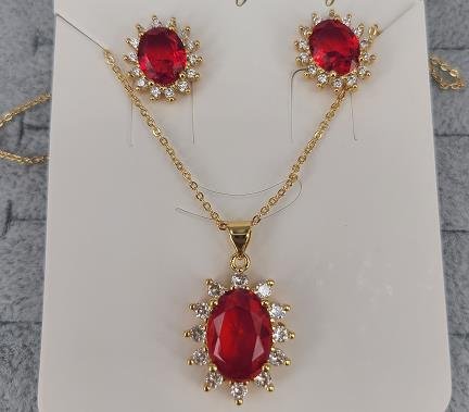 Conjunto Collar y Aretes YS3100366