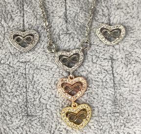 Conjunto Collar y Aretes YS320918161