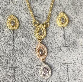 Conjunto Collar y Aretes YS320918178