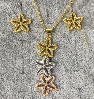 Conjunto Collar y Aretes YS320918221