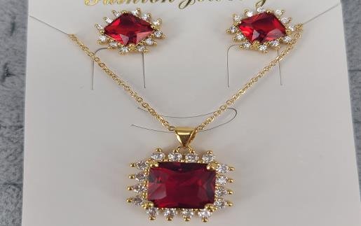 Conjunto Collar y Aretes YS3300343
