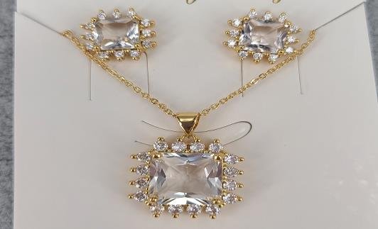 Conjunto Collar y Aretes YS3300344