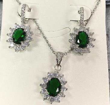 Conjunto Collar y Aretes YS340918280