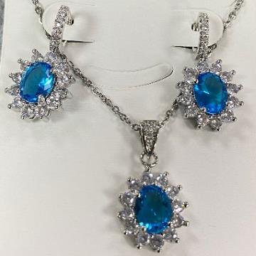 Conjunto Collar y Aretes YS340918282
