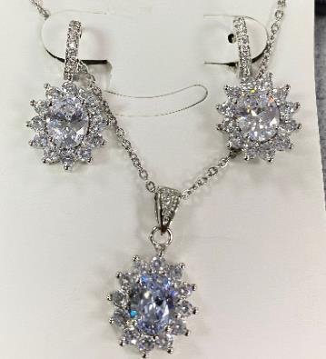 Conjunto Collar y Aretes YS340918283