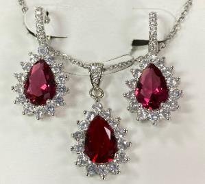 Conjunto Collar y Aretes YS340918287
