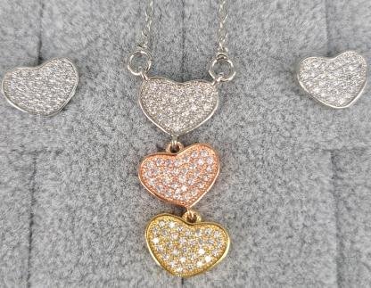 Conjunto Collar y Aretes YS340918298