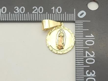 Medalla Religiosa Guadalupe con Cadena