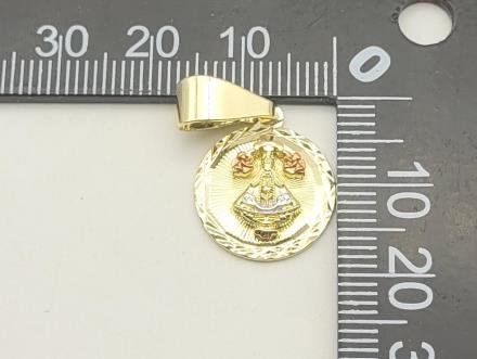 Medalla Religiosa Guadalupe con Cadena