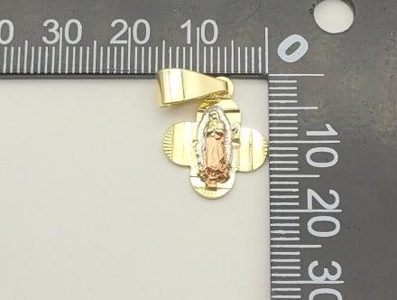 Medalla Religiosa Guadalupe con Cadena